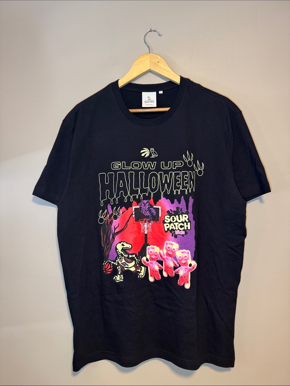 Toronto Raptors X OVO X Sour Patch Kids T-Shirt / Large / 2025